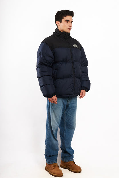 Vintage The North Face Retro Nustpe Navy Puffer Jacket (L/XL)