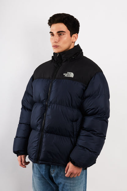 Vintage The North Face Retro Nustpe Navy Puffer Jacket (L/XL)