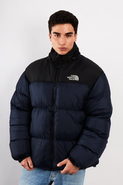 Vintage The North Face Retro Nustpe Navy Puffer Jacket (L/XL)