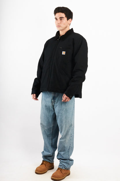 Carhartt USA Full Black Detroit Jacket (L/XL)