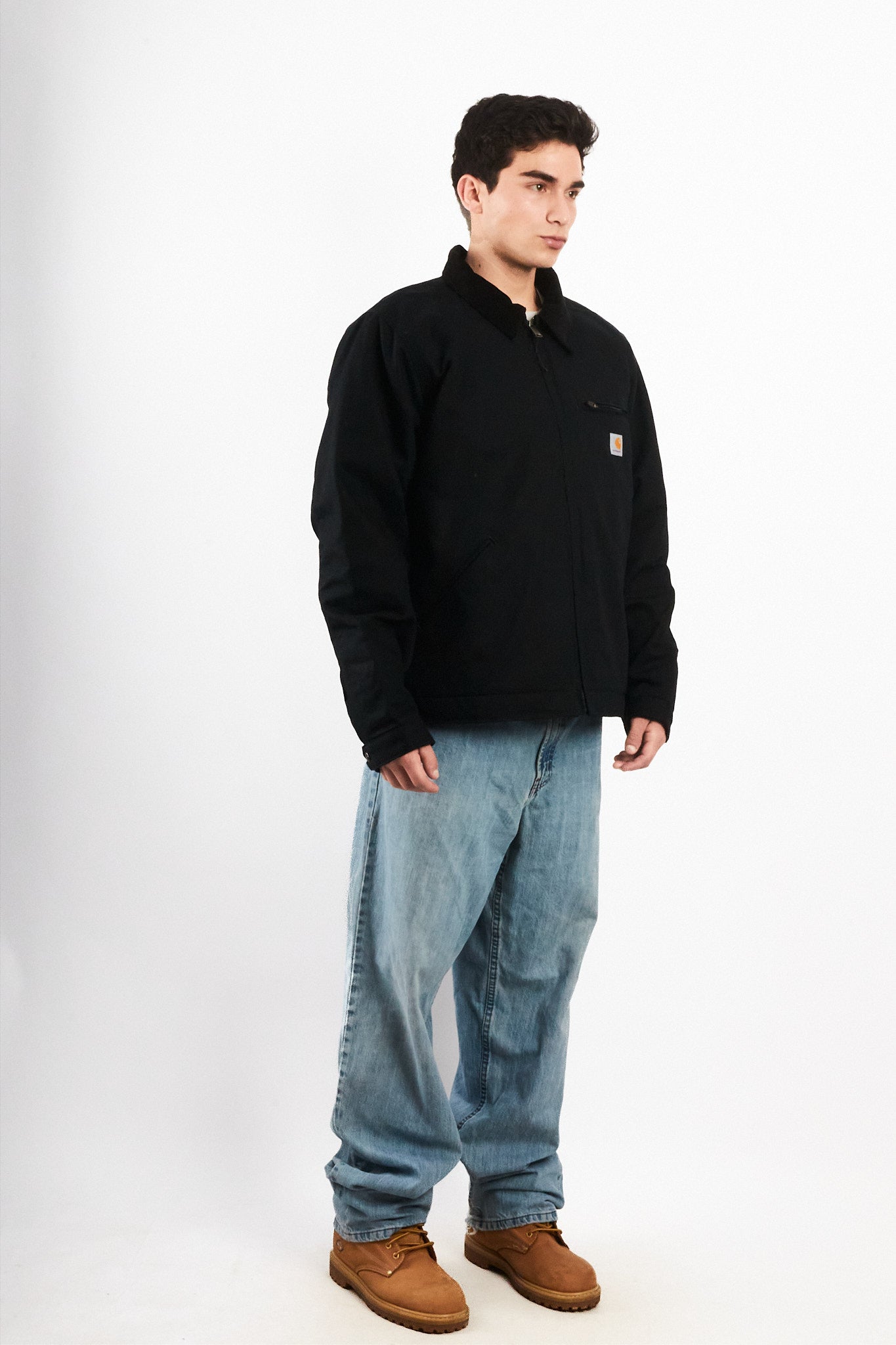 Carhartt USA Full Black Detroit Jacket (L/XL)