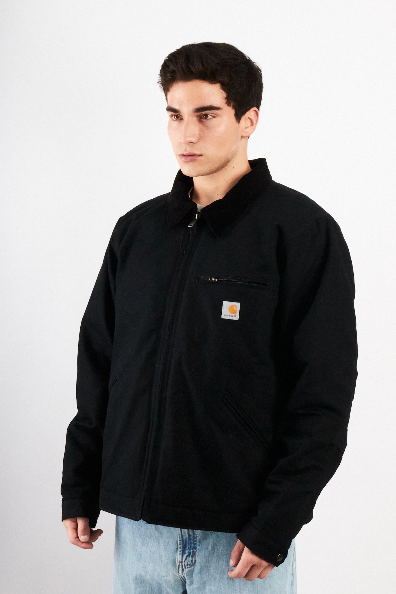 Carhartt USA Full Black Detroit Jacket (L/XL)