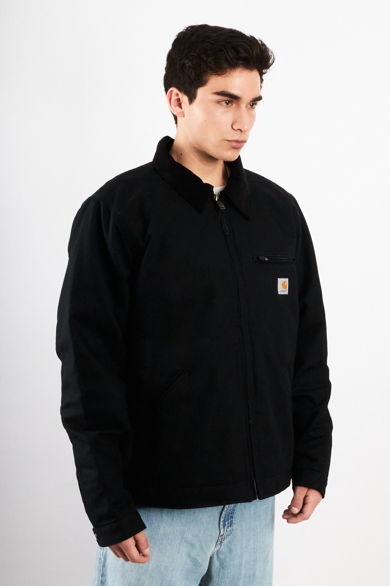 Carhartt USA Full Black Detroit Jacket (L/XL)