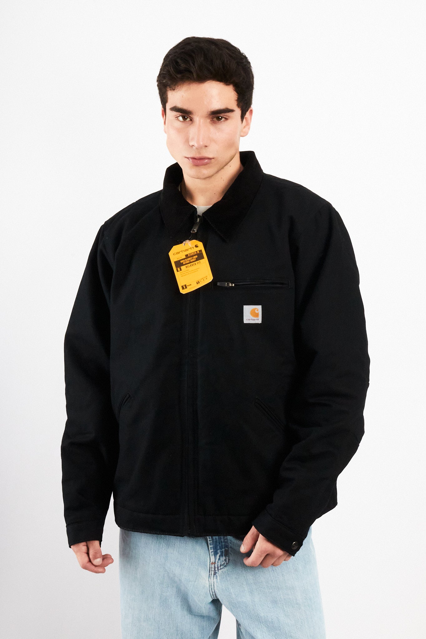 Carhartt USA Full Black Detroit Jacket (L/XL)
