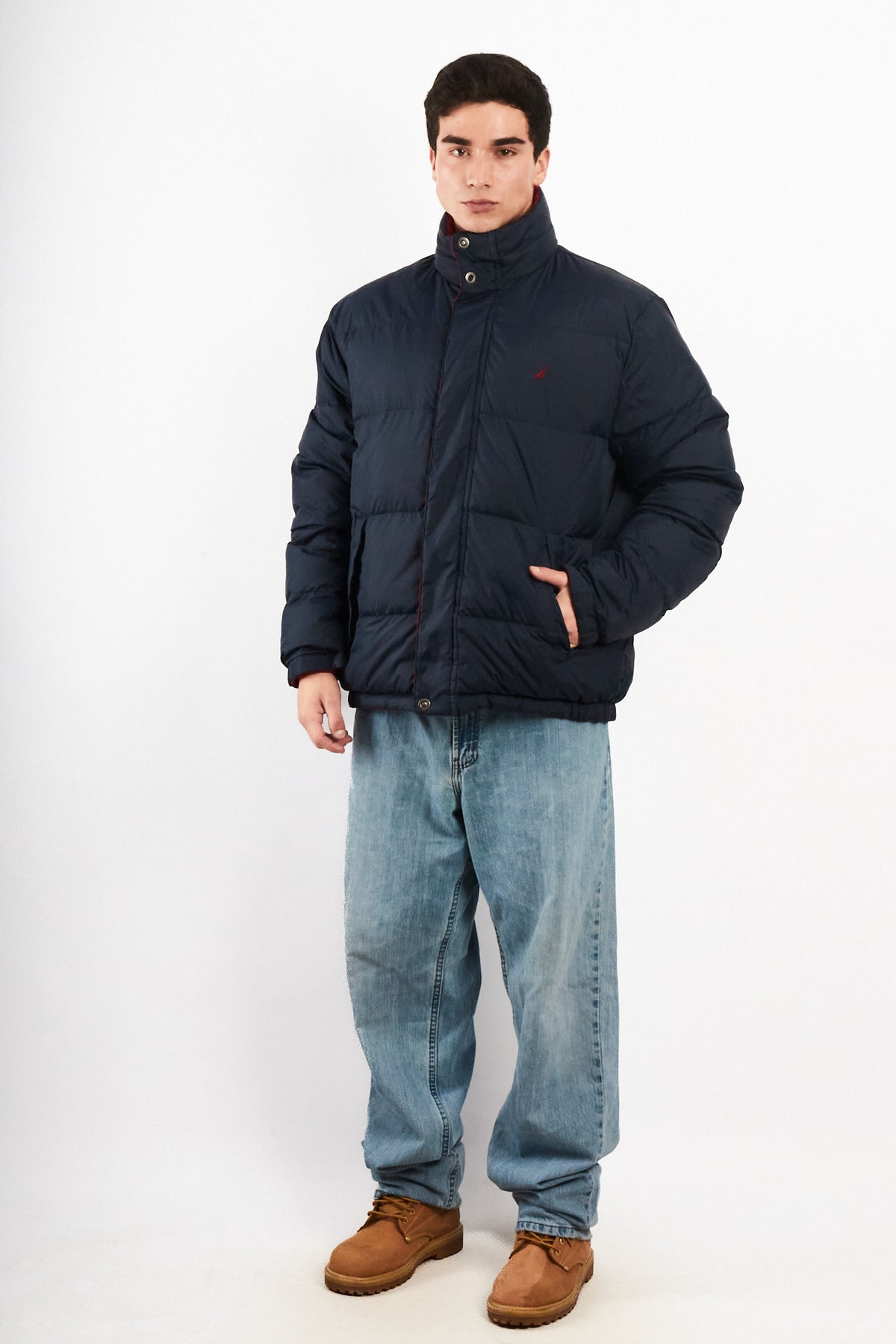 2000 Vintage Nautica Impermeable Down Puffer Jacket (L)