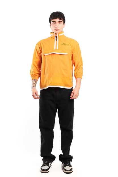 1990 Vintage Nike Orange Quarter Zip (S/M)