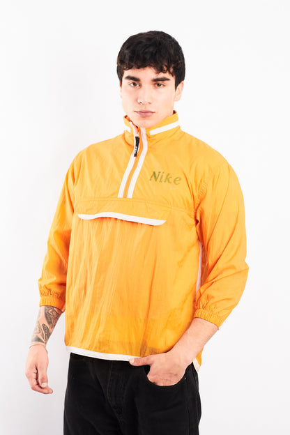 1990 Vintage Nike Orange Quarter Zip (S/M)