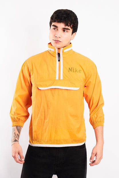 1990 Vintage Nike Orange Quarter Zip (S/M)