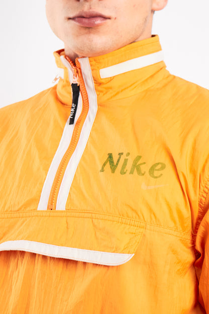 1990 Vintage Nike Orange Quarter Zip (S/M)
