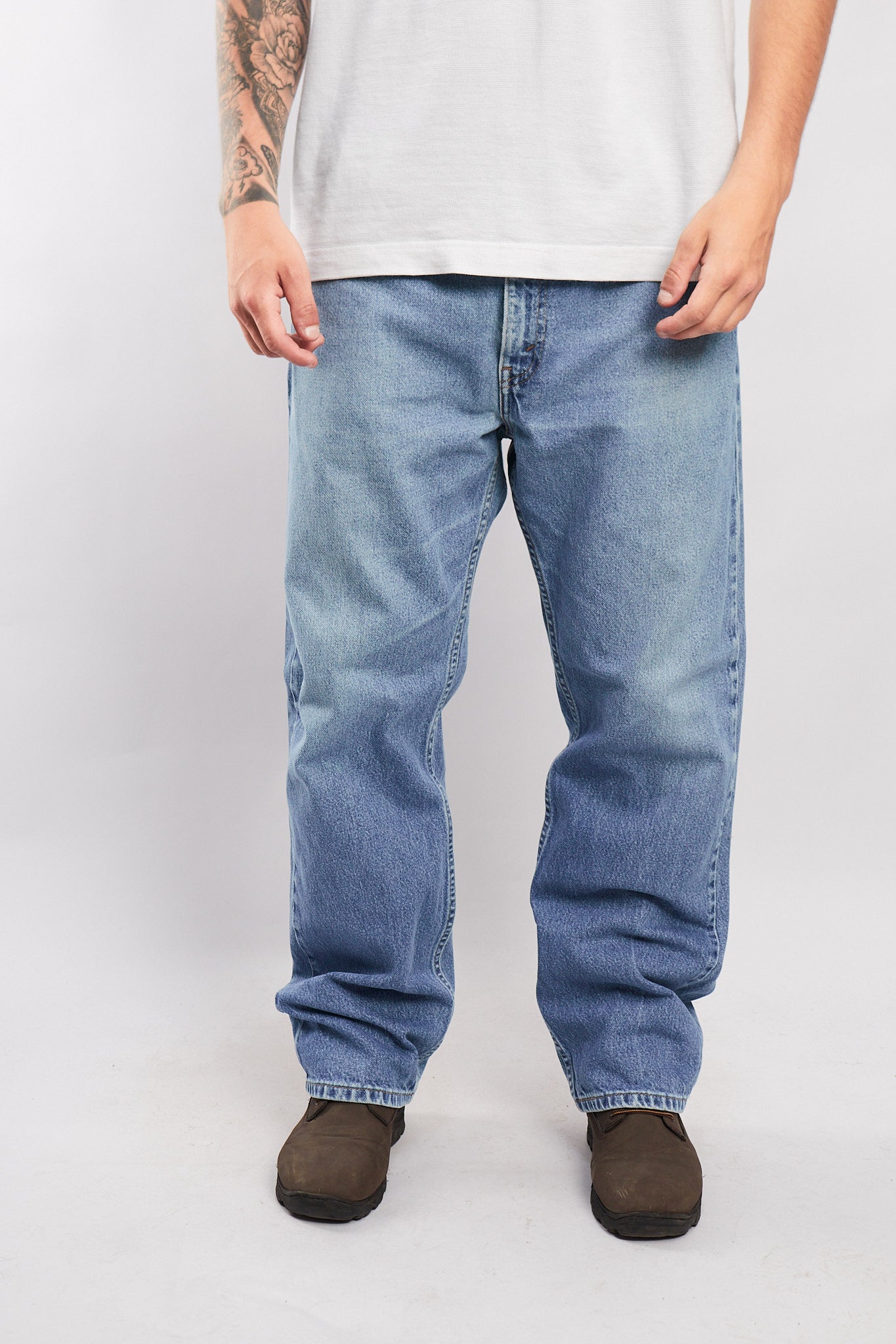 2000 Levi's Light Blue 505 Regular Fit Jean (34)