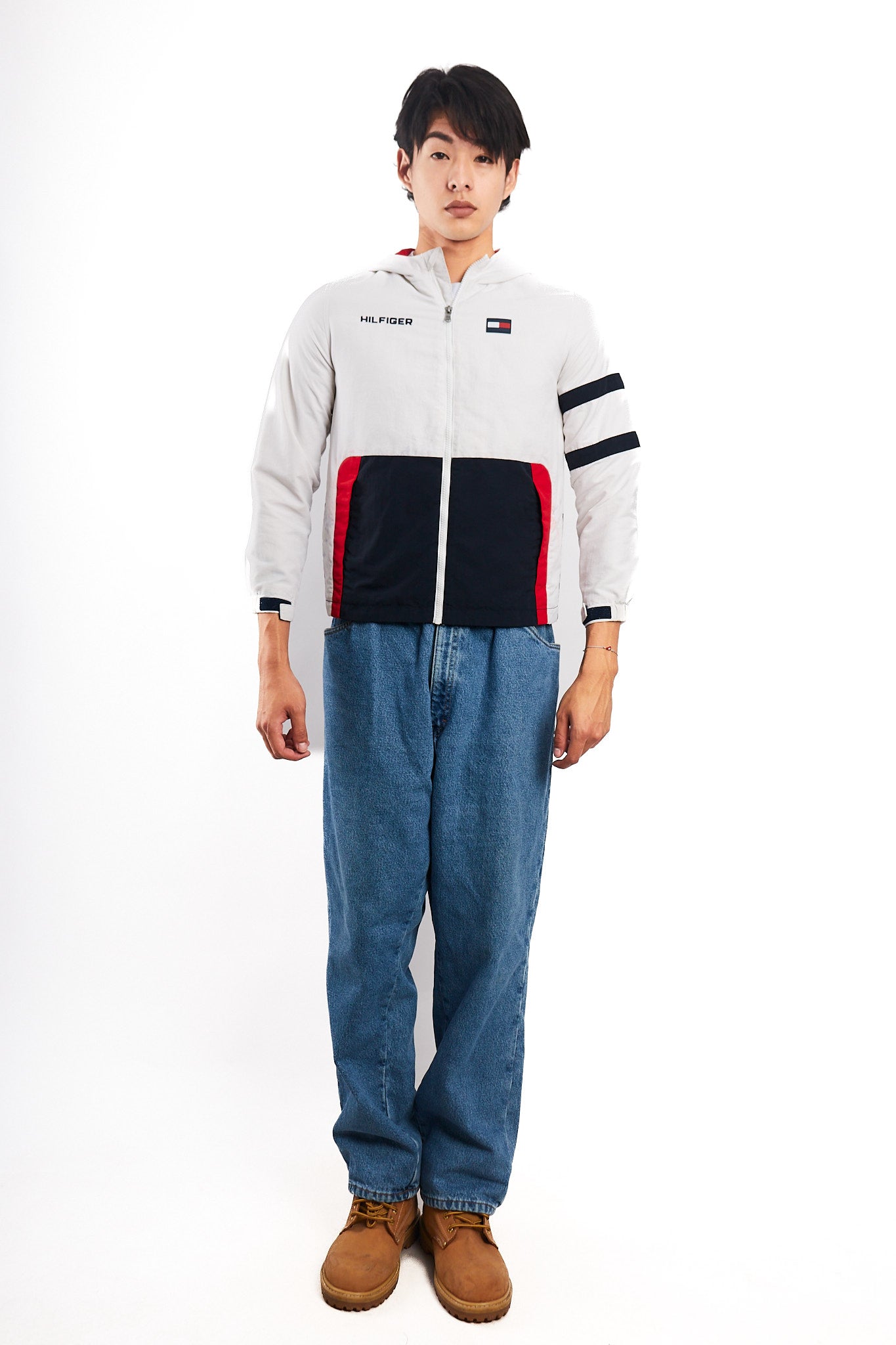 2010 Tommy Hilfiger Colorblok Flag Jacket (S)