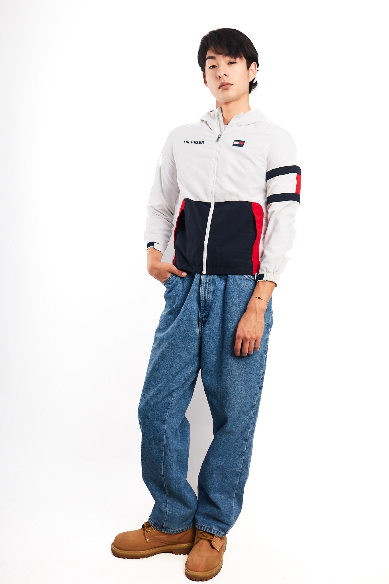 2010 Tommy Hilfiger Colorblok Flag Jacket (S)
