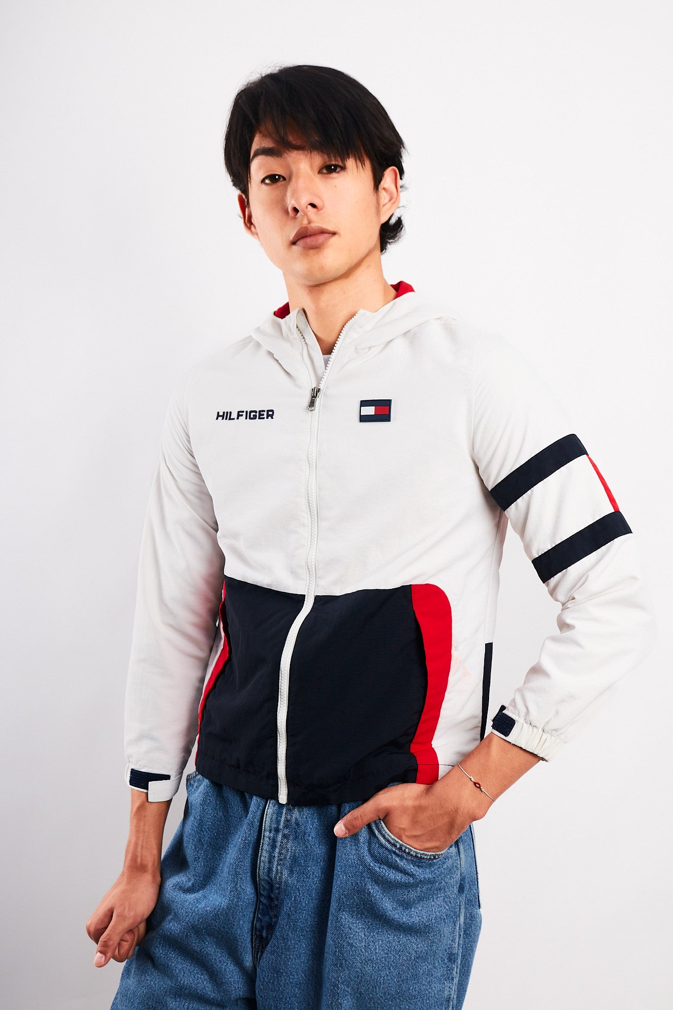 2010 Tommy Hilfiger Colorblok Flag Jacket (S)