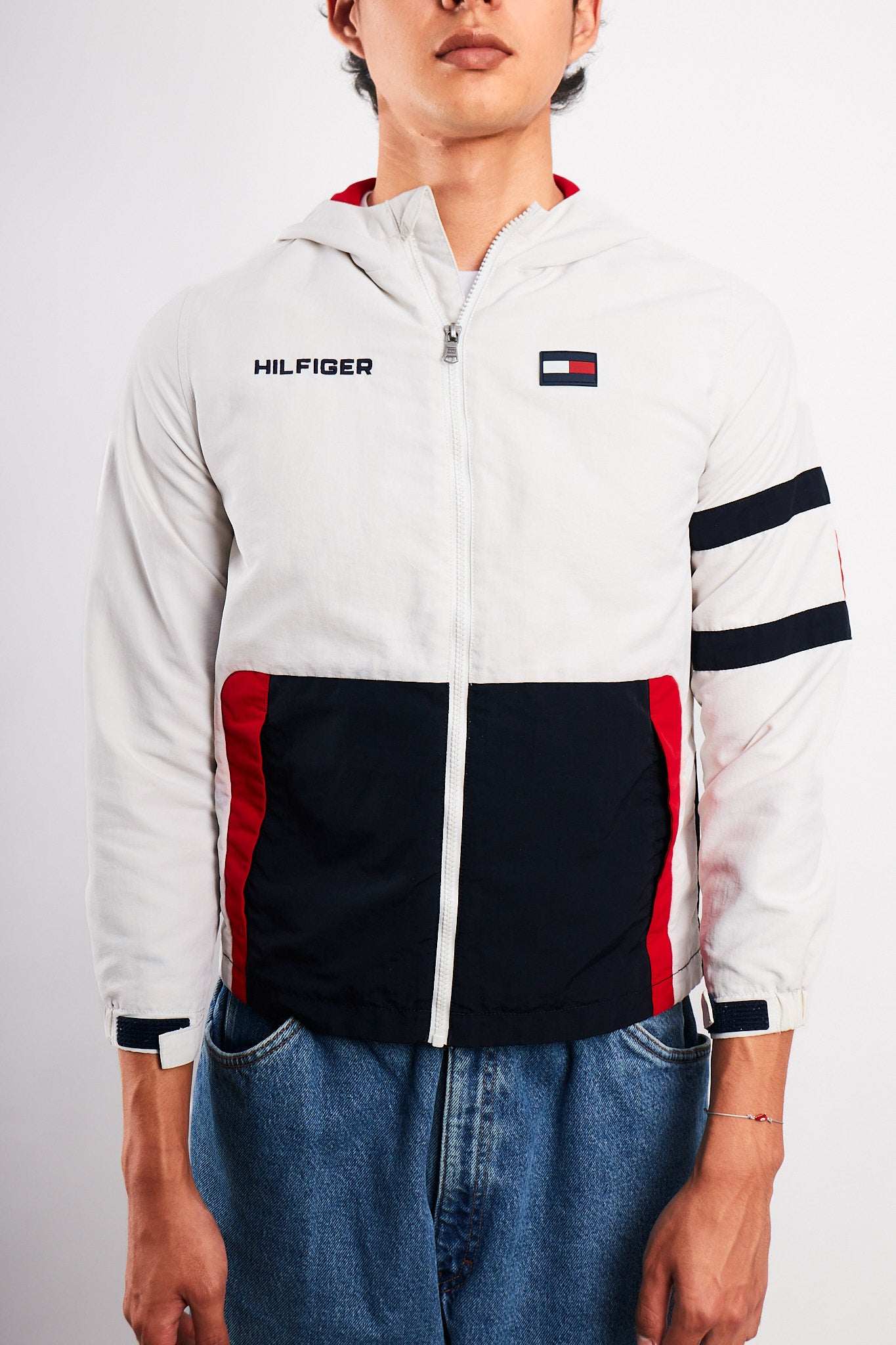 2010 Tommy Hilfiger Colorblok Flag Jacket (S)