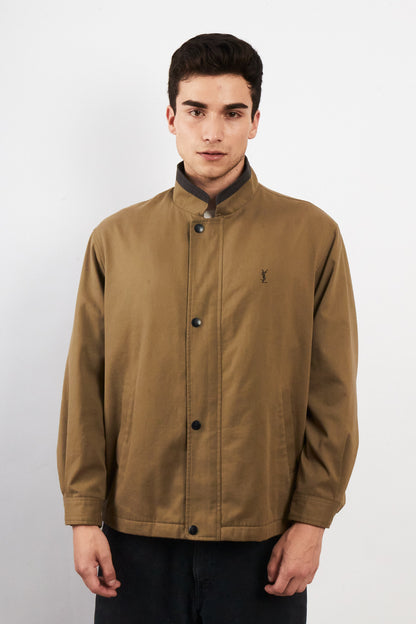 2000 Vintage Yve Saint Laurent Pistachio Harrington (M)