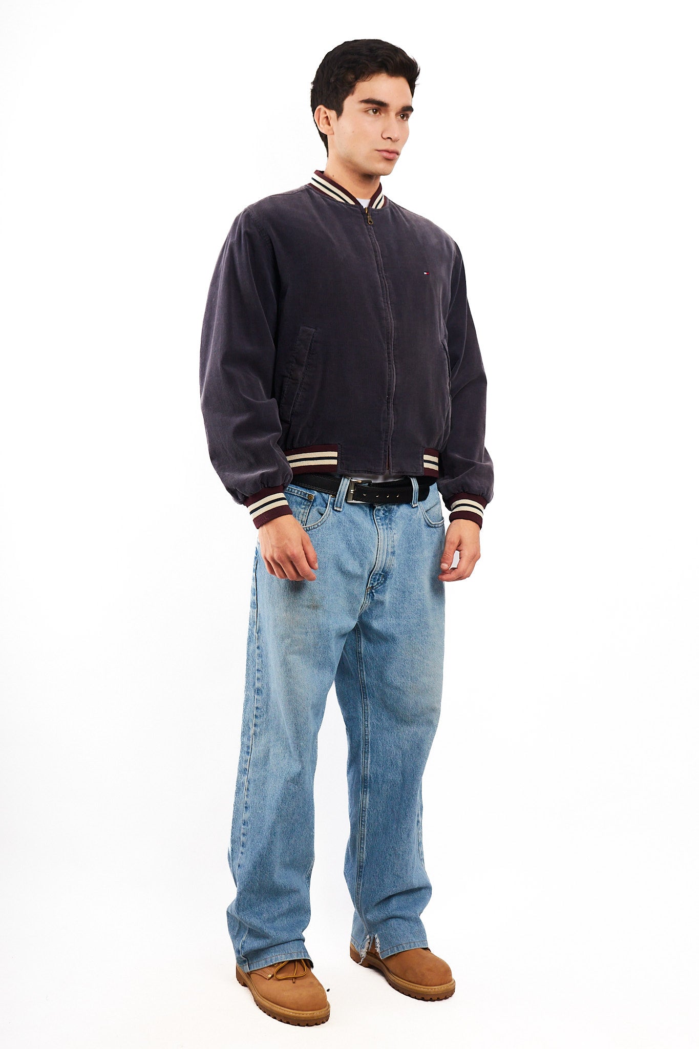 2001 Vintage Tommy Hilfiger Corduroy Bomber Jacket (S/M)