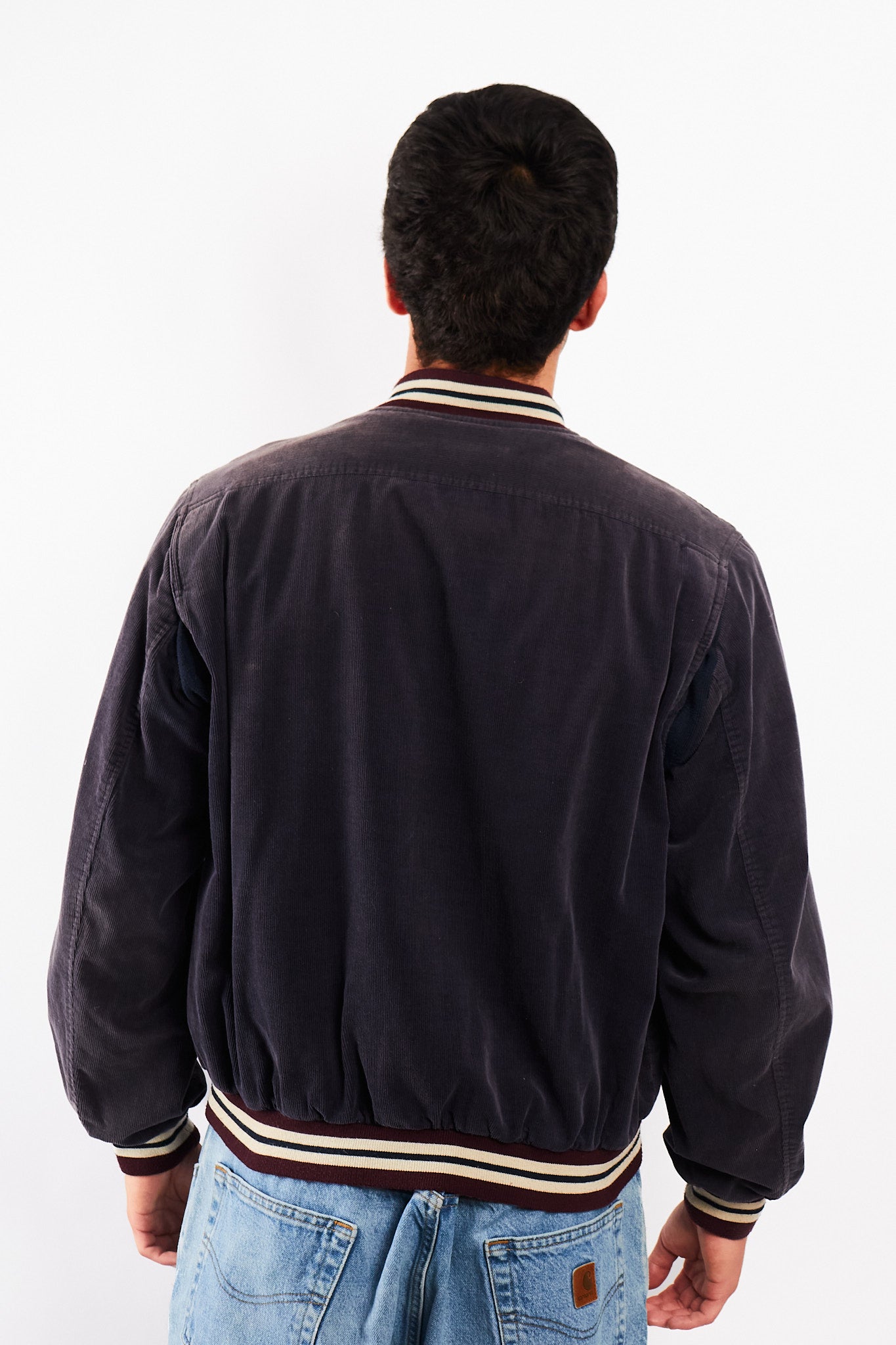 2001 Vintage Tommy Hilfiger Corduroy Bomber Jacket (S/M)