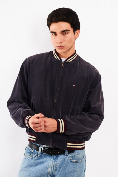 2001 Vintage Tommy Hilfiger Corduroy Bomber Jacket (S/M)