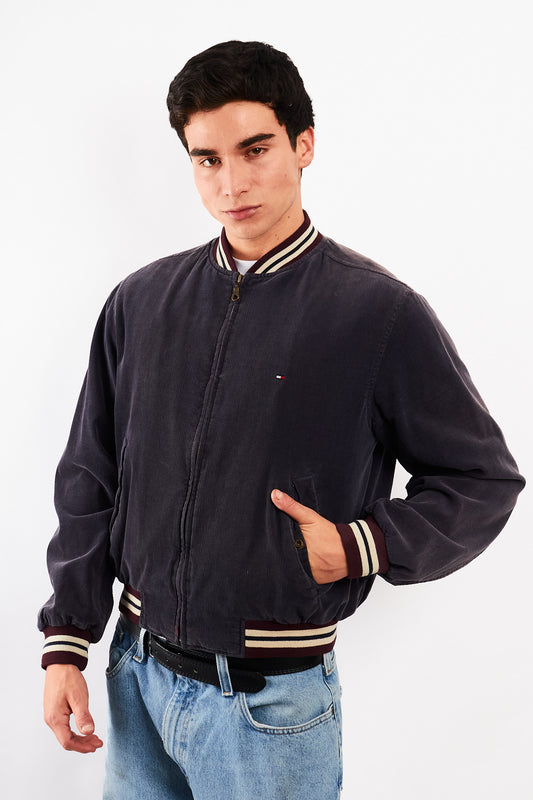 2001 Vintage Tommy Hilfiger Corduroy Bomber Jacket (S/M)