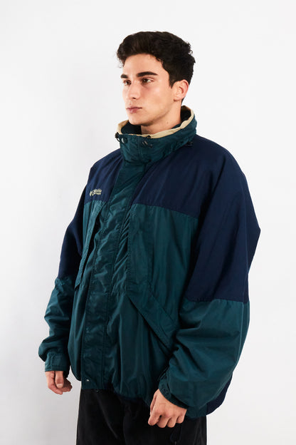 2000 Vintage Columbia Colorblock Padded Jacket (XL)