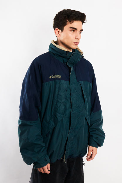 2000 Vintage Columbia Colorblock Padded Jacket (XL)
