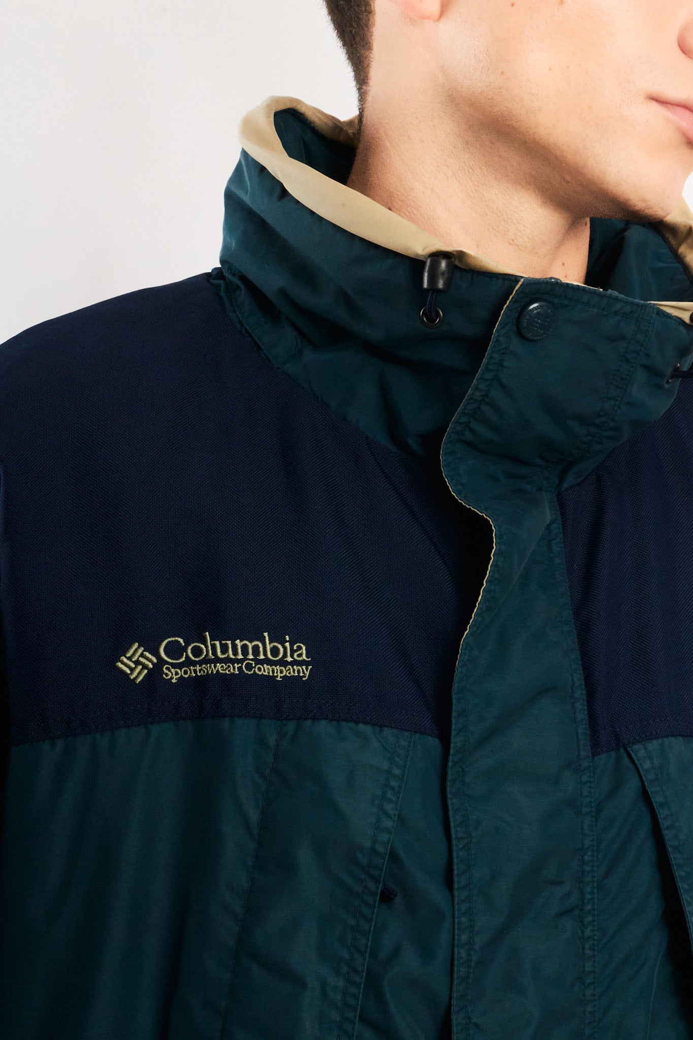 2000 Vintage Columbia Colorblock Padded Jacket (XL)