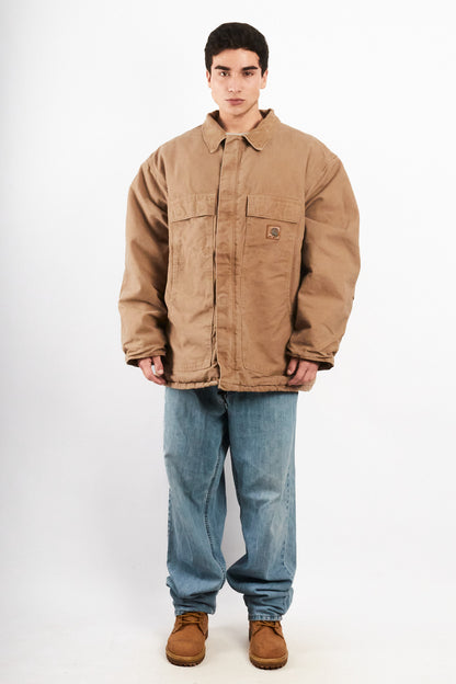 2000 Vintage Carhartt C26 Wheat Artic Jacket (XXL)