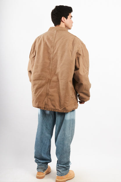 2000 Vintage Carhartt C26 Wheat Artic Jacket (XXL)
