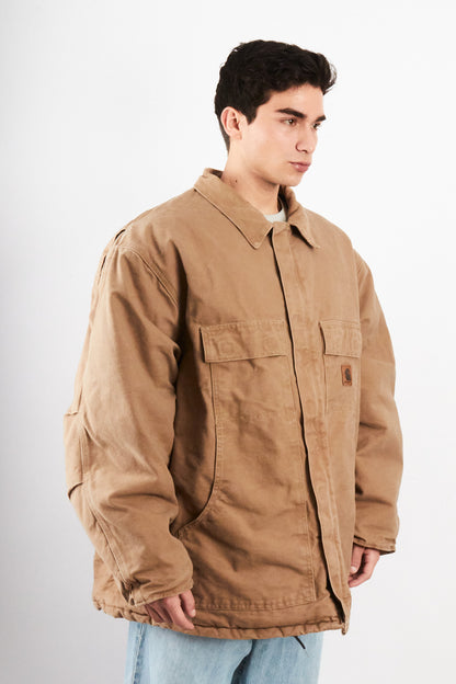 2000 Vintage Carhartt C26 Wheat Artic Jacket (XXL)