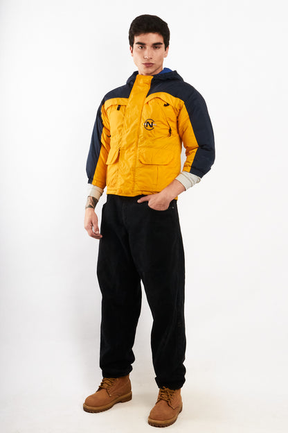 1990 Vintage Nautica Competition Colorblock Down Padded Jacket (XS/S)