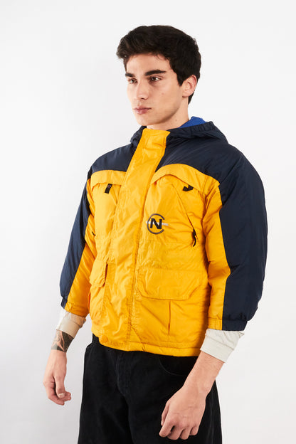 1990 Vintage Nautica Competition Colorblock Down Padded Jacket (XS/S)