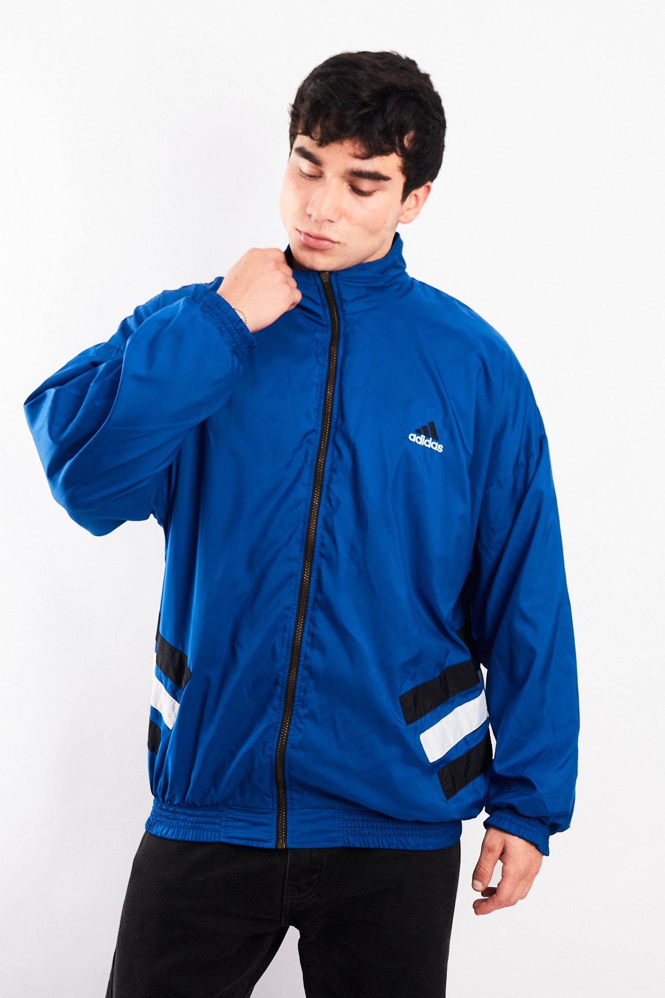 1990 Vintage Adidas Windbreaker (L/XL)