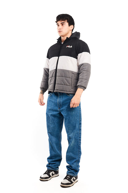 2000 Vintage Fila Colorblock Puffer Jacket (S/M)