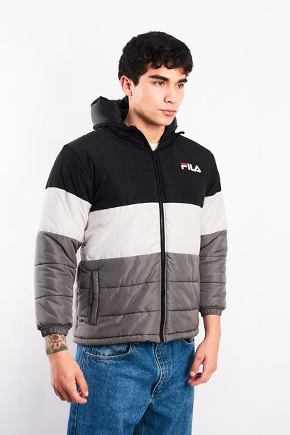 2000 Vintage Fila Colorblock Puffer Jacket (S/M)