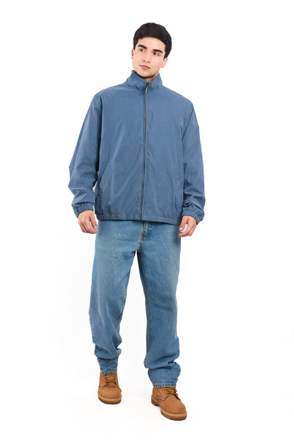 Van Heusen Baby Blue Harrington Jacket (L)