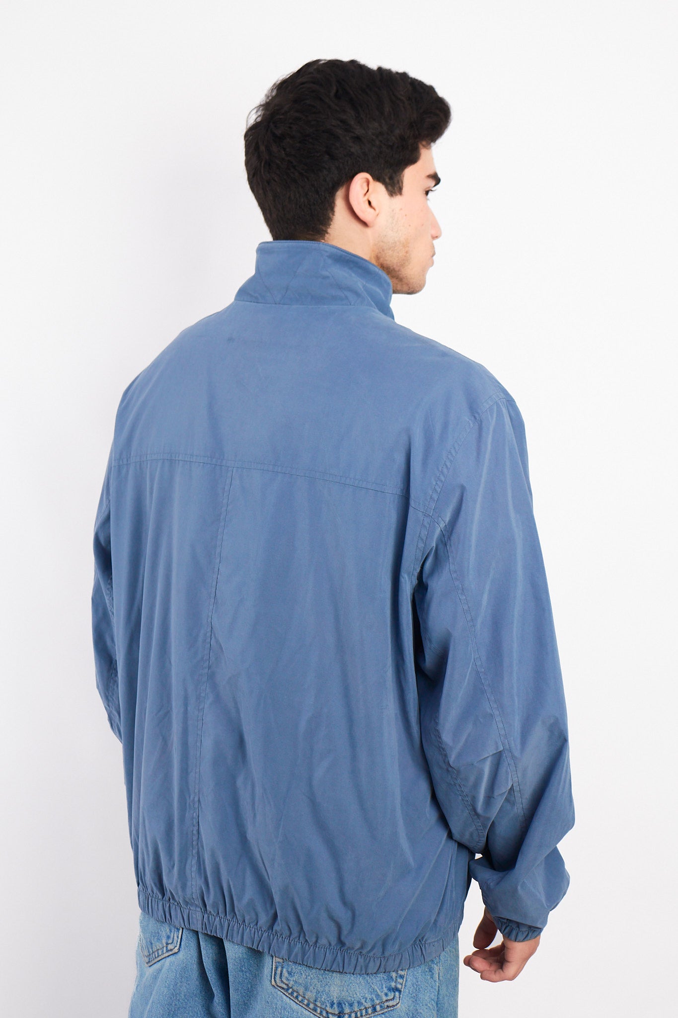 Van Heusen Baby Blue Harrington Jacket (L)