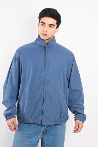 Van Heusen Baby Blue Harrington Jacket (L)