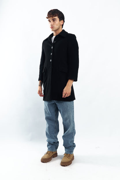 1990 Renato de Mattia Wool Trench Coat (XS/S)
