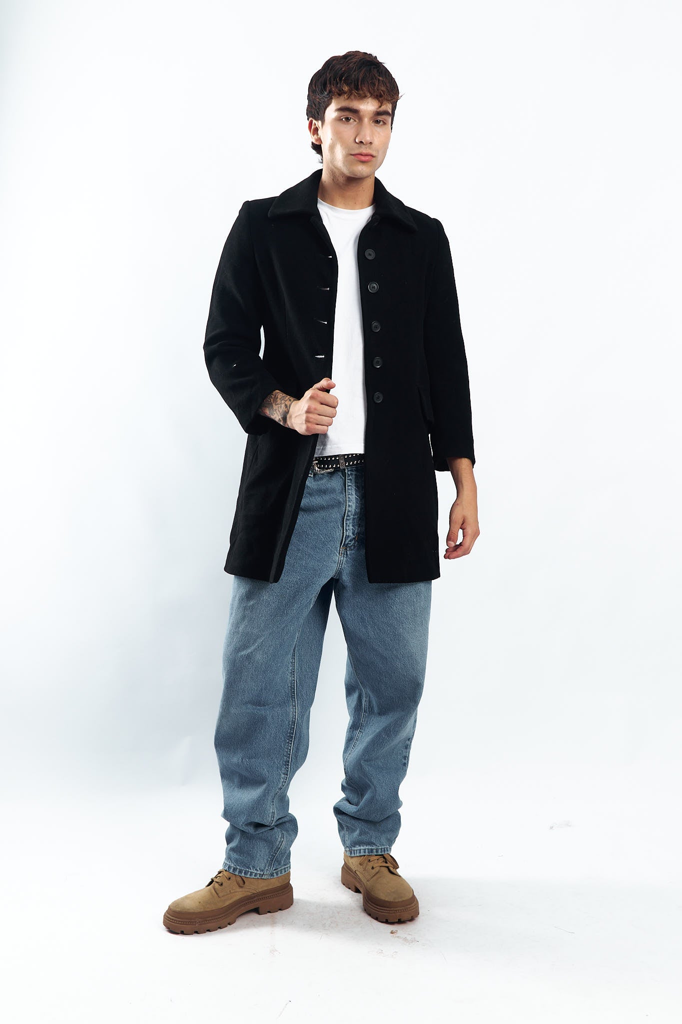1990 Renato de Mattia Wool Trench Coat (XS/S)