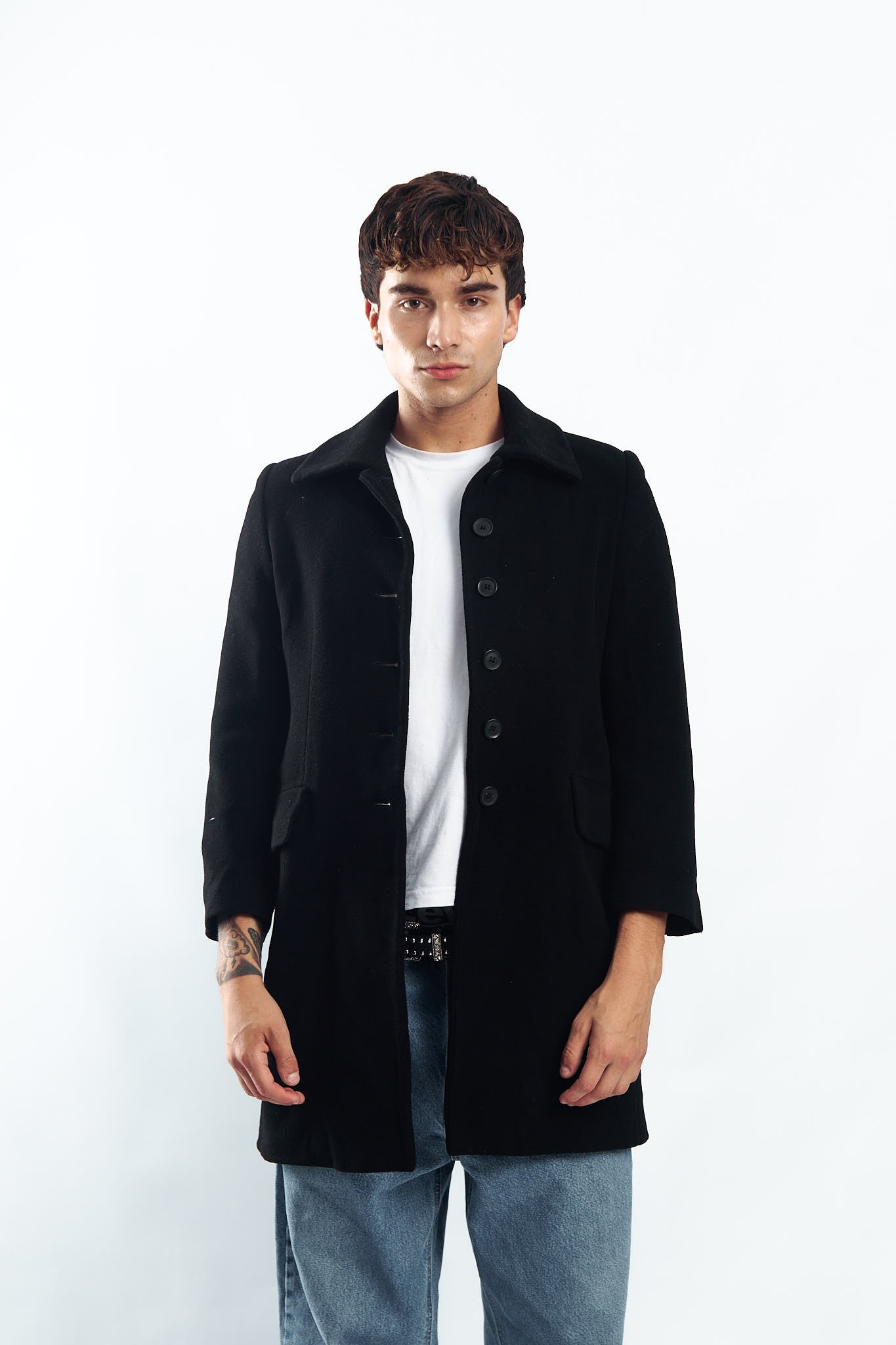 1990 Renato de Mattia Wool Trench Coat (XS/S)