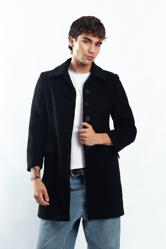 1990 Renato de Mattia Wool Trench Coat (XS/S)