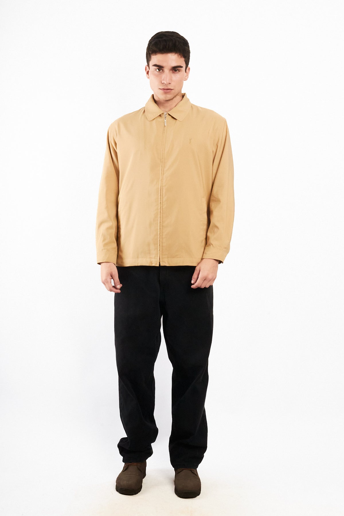 2000 Vintage Yve Saint Laurent Vanilla Cream Harrington (M/L)