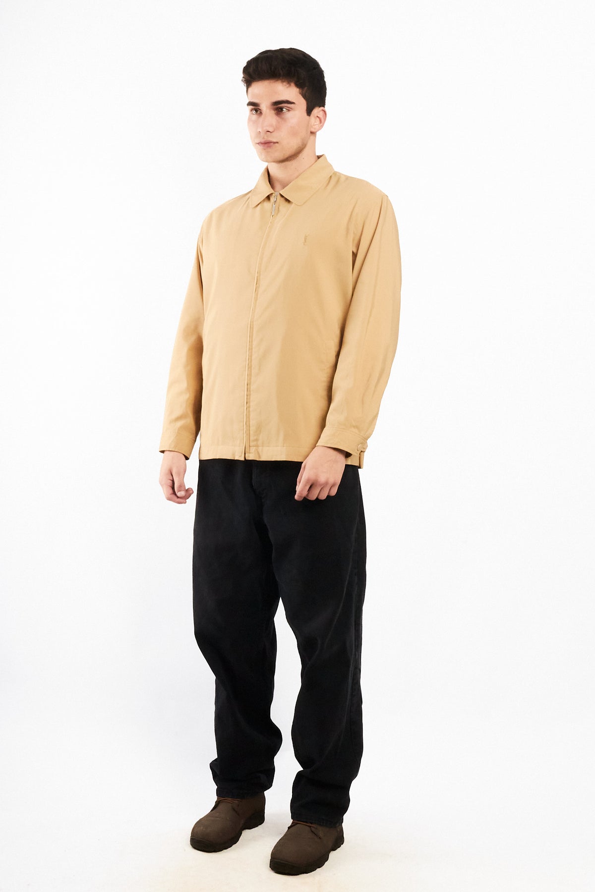 2000 Vintage Yve Saint Laurent Vanilla Cream Harrington (M/L)