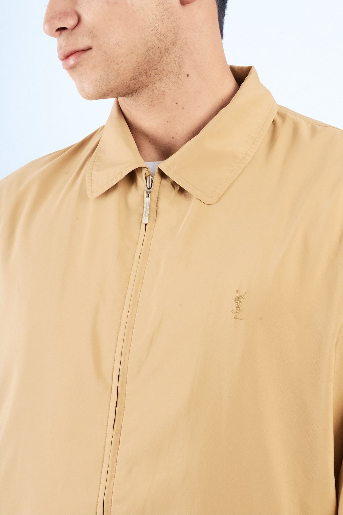 2000 Vintage Yve Saint Laurent Vanilla Cream Harrington (M/L)