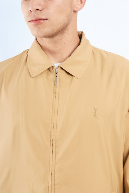 2000 Vintage Yve Saint Laurent Vanilla Cream Harrington (M/L)