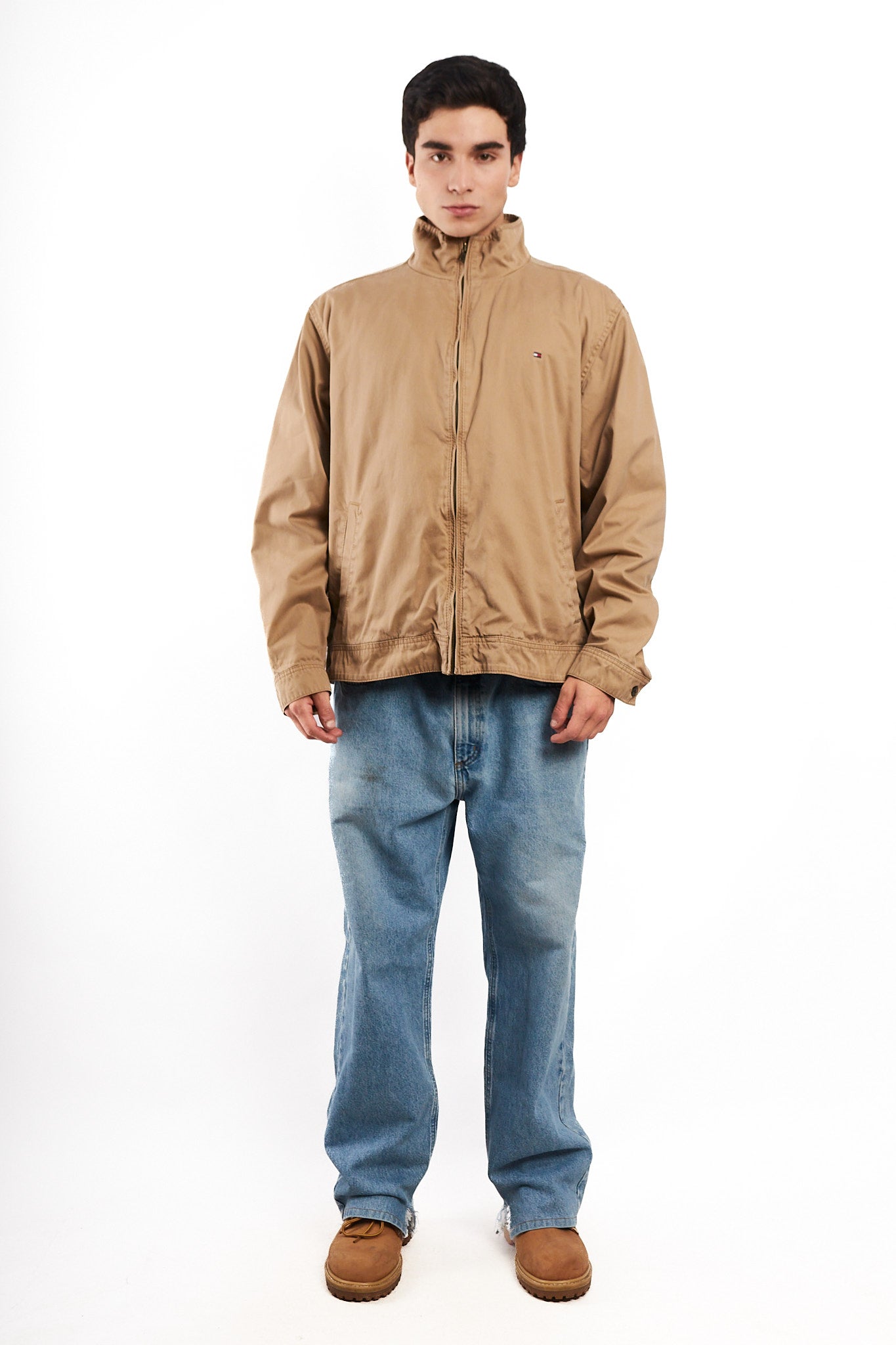 2000 Vintage Tommy Hilfiger Funnel Harrington (L/XL)