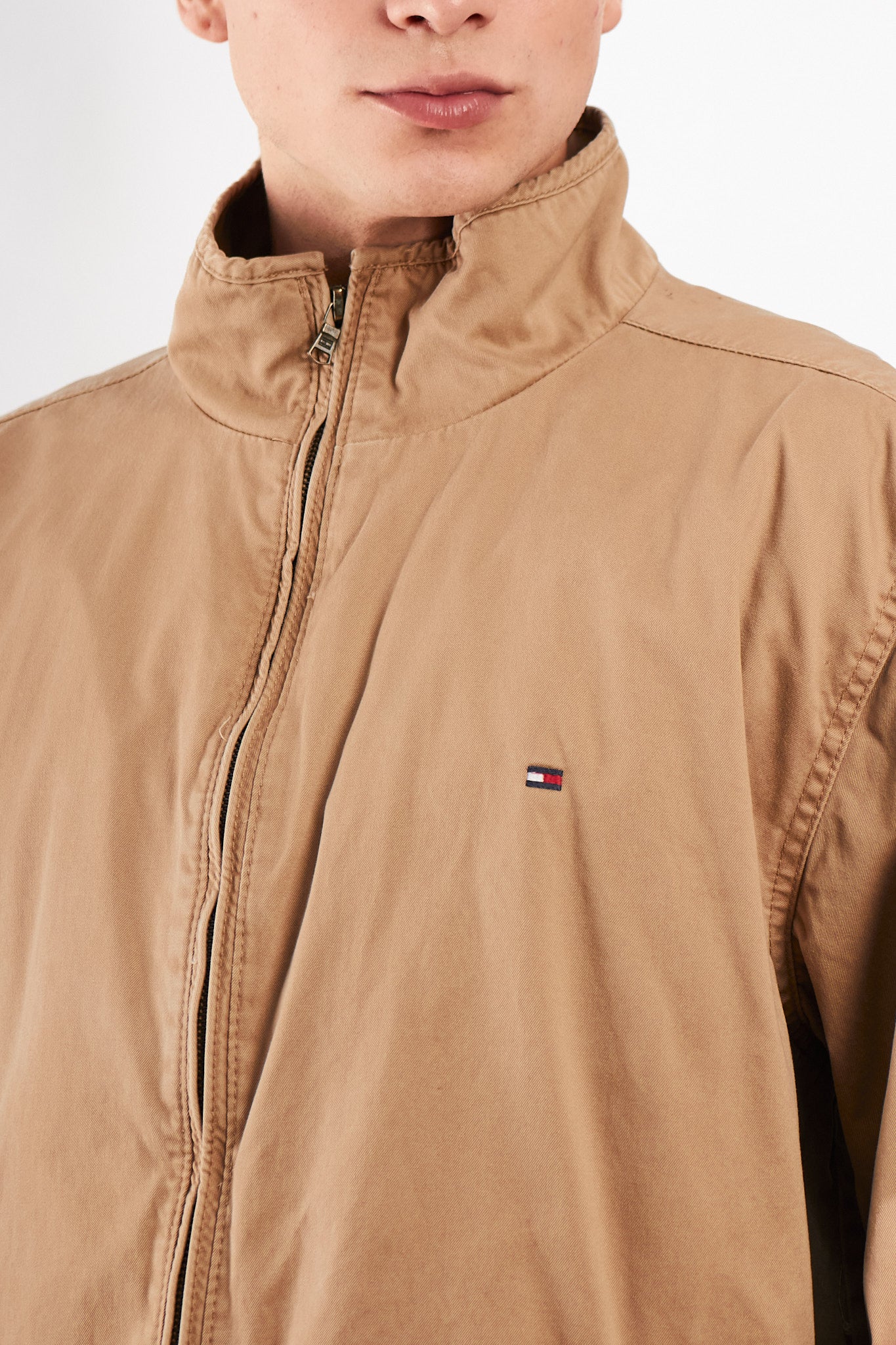 2000 Vintage Tommy Hilfiger Funnel Harrington (L/XL)