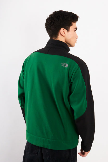 2000 Vintage The North Face Green n' Black Impermeable Softshell (M)