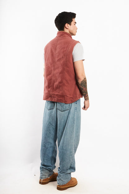 2000 Vintage Carhartt Salmon (VRS) Vest (M/L)