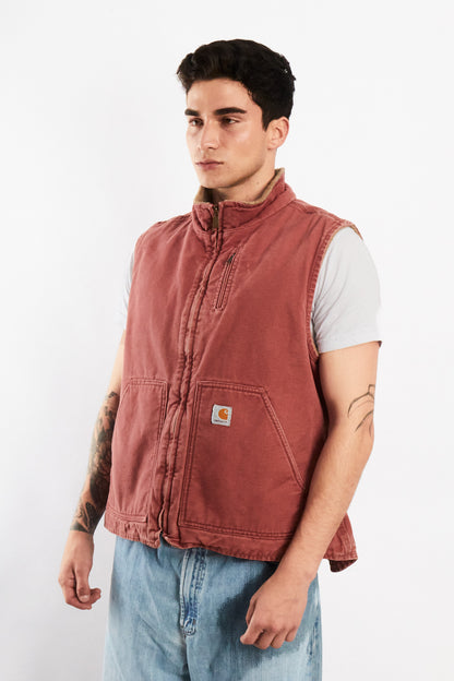 2000 Vintage Carhartt Salmon (VRS) Vest (M/L)